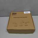 Garvee Bathroom Faucet, Faucet for Bathroom Sink, Widespread Brushed Nickel Bathroom Faucet 3 Hole with Stainless Steel Pop Up Drain and CUPC -Free Hose - (Brushed Nickel)