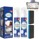 2PCS Bubble Cleaner, Foaming Heavy Oil Stain Cleaner, Stubborn Grease & Grime wipe Spray, All Purpose Cleaning for Kitchen and Other Stains (100ML*2)