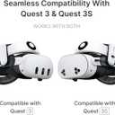 BOBOVR S3 Pro Battery Strap Accessories,Head Air Cooling System and 10000mah Hot-swappable Battery Pack,Compatible with Meta Quest 3/Quest 3S