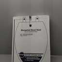 Kohler K-20110-0 Brevia Elongated Toilet Seat with Grip-Tight Bumpers, Quiet-Close Seat, Quick-Attach Hardware, White