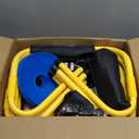 GHB Agility Ladder,Football Training Equipment Set,4 Agility Hurdles, 20 feet12 Rungs Speed Ladder,12 Disc Cones,Resistance Parachute, Jump Rope, 5 Resistance Bands (Blue)