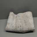 2x12 Washable Runner Rug Beige Grey Abstract Hallway Kitchen Throw Rug Neutral Modern Non Slip Soft Low Pile Carpet for Bathroom Laundry Bedroom Living Room