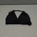 Women's Workout Sports Bra, Black Leapord Print Size S
