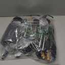 Kitchen Utensils Set- 34PCS Silicone Cooking Utensil with Holder, Umite Chef Heat Resistant Kitchen Spatula Set for Nonstick Cookware, Black Wooden Handles Kitchen Gadgets Tools Set