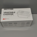 Yusshn Vegetable Chopper,12-in-1 Multifunctional Food Chopper,Professional Onion Chopper with 7 Blades,Vegetable Cutter with Container for Salad,Potato,Carrot,and Garlic; Essential Kitchen Tool(Grey) (Gray)