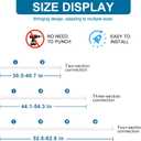 2pack Tension Curtain Rod 30 to 62 Inch, White Spring Tension Curtain Rod Adjustable Expandable Curtain Rod No Drilling, Spring Loaded Curtain Rods for Windows, Bedroom, Doorway Door, Closet