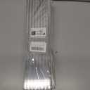 10 x 8Pack Replacement Straws for Stanley 40oz 30oz 20oz 14oz Tumbler, Airboat Reusable Clear Straws Compatible with Stanley Adventure Quencher Travel Mug Cup, Plus Cleaning Brush