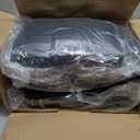 GXARTS Driver and Passenger Side Bottom and Top Lean Back Replacement Leather Seat Cover Black Fit for GMC Sierra Yukon Chevy Silverado Suburban Tahoe Avalanche 2003 2004 2005 2006