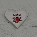 Ladybugs Ring Holder Dish Tray, Gifts For Women Teens Girls Kids, Ladybugs Lovers Themed Stuff Accessories Things Decor Merch, Home Room Ring Earrings Necklace Organizer Holder!