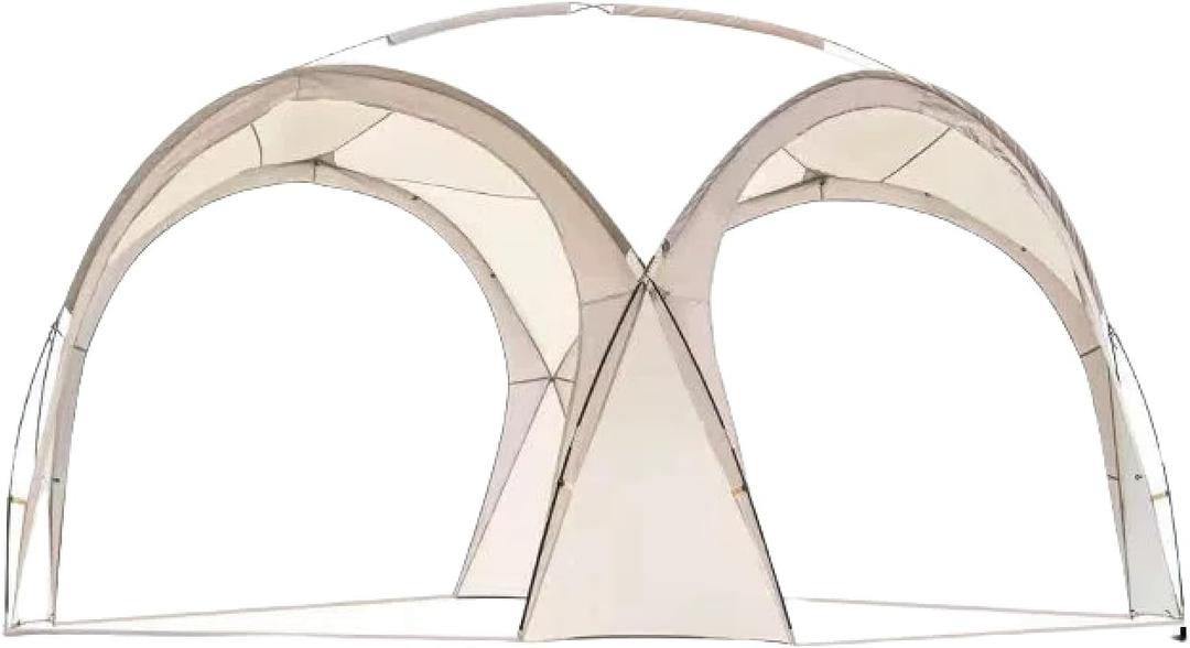 Outdoor Camping, Portable Folding Tent, Dome, Large Canopy, Multi-Person Awning, Sunscreen, Windproof, Rainproof