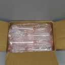 DI QIU REN 12 Pcs Pink Champagne Flutes Plastic, 6 OZ Square Pink Champagne Glasses Reusable Stemmed Wedding Champagne Flutes Unbreakable Shatterproof Wedding Toasting Flutes for Party Wedding Holiday