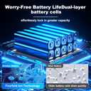 38Wh 39DY5 F62G0 Laptop Battery 2 in 1 Replacement for Dell Inspiron 13 7000 5370 7370 7373 7380 7386 i7373 P83G001 F62GO P87G p83g P83G002 P87G001 RPJC3 P91G001 Vostro 13 5370 0F62G0 039DY5