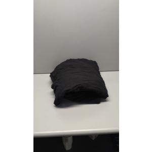 Sleezzz Muslin Blanket, 150 x 200 cm, Lightweight Summer Blanket Made of 100% Cotton, Washable, King Size(Black)