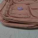 CCJPX Girls Backpack, 16 inch School Laptop Bag College Bookbag, Anti Theft Daypack for Teens Girls Students Women (Light Pink)