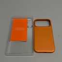 TORRAS Magnetic Slim Fit for iPhone 17 Pro Case 6.3 inch, Ultra-Thin, Compatible with MagSafe, Lightweight Matte Anti-Scratch Hard PC Cover Phone Case for iPhone 17 Pro OriginFit, Glossy Orange