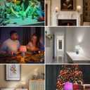 UMEXUS 13" Small Rechargeable Cordless Table Lamp, Remote Control Timer Dimmer, Battery Powered Color Changing Light, Nightstand Lamp for Bedroom Kitchen Living Room (Upgraded Ceramic Base)