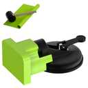 Floor Gap Fix Tool Kit with Suction Cup & Rubber Mallet, Floating Floor Fixer Tool Repair for Laminate, LVP & Engineered Wood, Includes Silicone Pad for Textured Surfaces