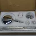 Dual Shower Head with Handheld for Couples: High Pressure Double Shower Heads for Two People - Adjustable Two Showerhead System with 3 Flow Settings Fits 2 Person Bathroom (Chrome)