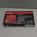 Egofine 46 Pieces 1/4 inch Drive Socket Ratchet Wrench Set, with Bit Socket Set Metric and Extension Bar for Auto Repairing and Household, with Storage Case