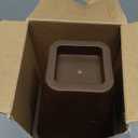 ANNKUT 6 Inch Heavy Duty Bed Risers, Furniture Risers for Desk, Chair, Table or Sofa, Couch Lift Risers, Supports up to 2200 lbs per Leg(4 Pack Brown)