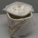 Compost Bin, LALASTAR Compost Bin Kitchen Counter with Lid, Made of Sustainable Bamboo Fiber, Odorless Indoor Compost Bin, 1 Gallon, Cream, Square