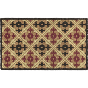 Korhani Home Tiles Holiday Coco Mat Doormat 18" x 30"