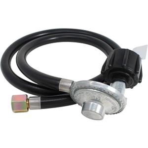 Components BBQ Gas Grill Propane Regulator Hose Replacement Parts for Members Mark REGAL04ALP - Compatible Barbeque 41 Inch Regulator and Hose
