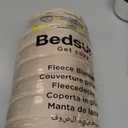 Bedsure GentleSoft Light Brown Fleece Blanket for Couch - Cozy Soft Blankets for Women, Cute Small Throws for Girls, 50x70 Inches