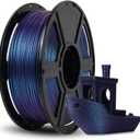 FLASHFORGE 3D Printer Filament Chameleon PLA Color Shift Filament 1.75mm, Changes Color with Light and Angles, 1KG Spool (2.2lbs), Dimensional Accuracy +/- 0.02mm for FDM 3D Printers (Nebula Purple)