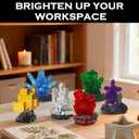 Mineral Building Set for Adults, 564PCS Geology Crystal Collection Kit with 6 Gems Models  Home and Office Decor for Adult, Elegant Desk Dcor & Idea Gift for Men & Women