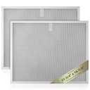 2-Pack for Allure Range Hood Filter 11-3/4" x 14-1/4" for B-roan Range Hood 30-Inch wide QS Series Replaces BPS2FA30 99010299 99010305 AP3378953 Filter by AMI PARTS