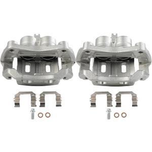 19B2870B 19B2871B Front Left & Right Disc Brake Calipers Assembly w/Bracket Compatible For INFINITI 2006-2019,For Nissan 2009-2021