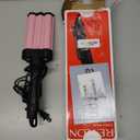Revlon 3 Barrel Jumbo Hair Waver | Long-Lasting, Natural Looking Waves, (Pink)
