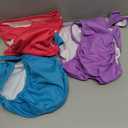 wegreeco Christmas Washable Reusable Premium Dog Diapers, XXLarge, Bright Color, for Female Dog, Pack of 3,Small Dog Puppy & Doggy Diapers Female,Dog Period Panties Diapers Female in Heat