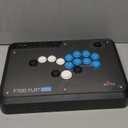 MAYFLASH F700 FLAT Elite Wireless Arcade Stick Leverless All Button Controller with Sanwa buttons Compatible with PS5, PS4, PC, Xbox Series S/X, Switch/Switch 2 and more Support Bluetooth, 2.4G and Wired