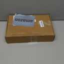 OurWarm Wall Mounted Key Holder/Hangers for Wall Decorative with 5 Key Hooks, Wooden Mail Rack Organizer with Shelf, Rustic Home Decor for Entryway Mudroom Hallway Office, Brown