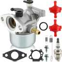 Carbhub 675 190CC Carburetor Kit for 6.25HP 6.75HP Push Mower 190CC 675 Series Engine Craftsman Troy Bilt TB230 725EX Toro 22 Recycler Lawnmower Carburetor 799866 790845 799871 796707 794304