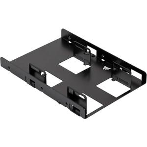 Corsair Dual SSD Mounting Bracket (3.5 Internal Drive Bay to 2.5", Easy Installation) Black (1 Count (Pack of 1))