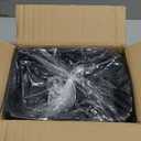 Freshware Meal Prep Containers [15 Pack] 2 Compartment with Lids, Food Storage Containers, Bento Box, BPA Free, Stackable, Microwave/Dishwasher/Freezer Safe (28 oz), Black