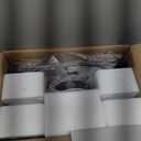 3-Light Bathroom Light Fixtures, 17.23" Black Modern Vanity Lights with Clear Glass Shade, Bathroom Wall Lamp for Mirror Kitchen Living Room Hallway Cabinet Porch