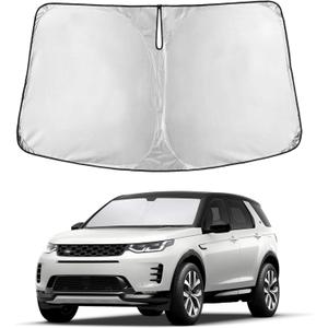 EcoNour Windshield Sunshade Compatible for Land Rover Discovery Sport 2014-2024, 2025, 2026 Sun Visor for Front Windshield & Window Sun Shade Cover, UV Blocker&Protector, Car Accessories
