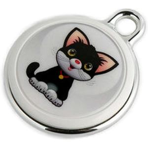 GPS Pet Tracker with Apple Find My Network, Android Compatibility, Real-Time Location Tracking, Water-Resistant (DINGWEIQI02)