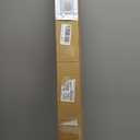 UNISHADES no Drill Cordless Roman Shades for Windows, 43" W 64" H - 100% Blackout - Linen - Beige