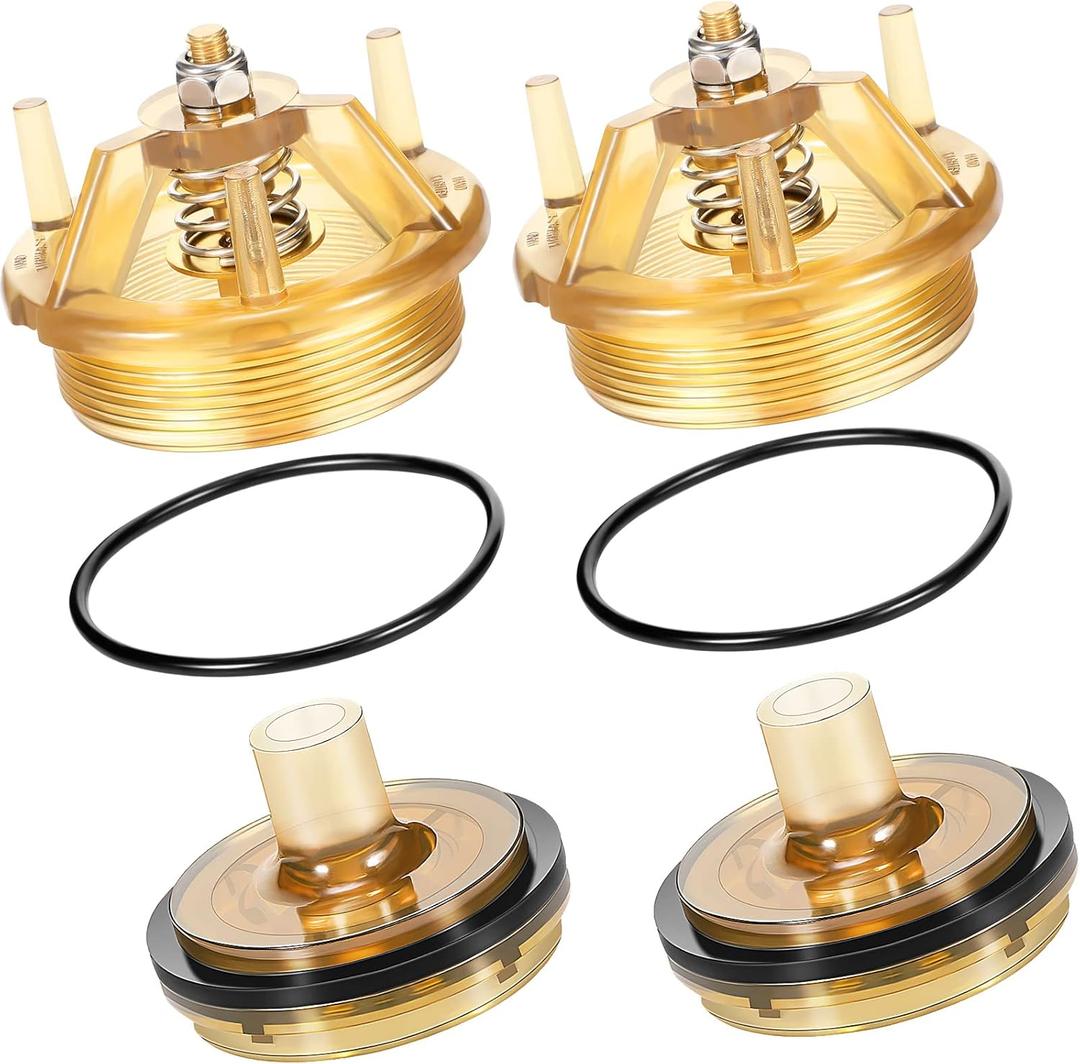 Nuogo 2 Packs Bonnet and Poppet Repair Kit Compatible with 765-1 Inch & 1-1/4 Inch Backflow Preventer and Vacuum Breaker Compatible with 765-1 Replacement Part# 905-212