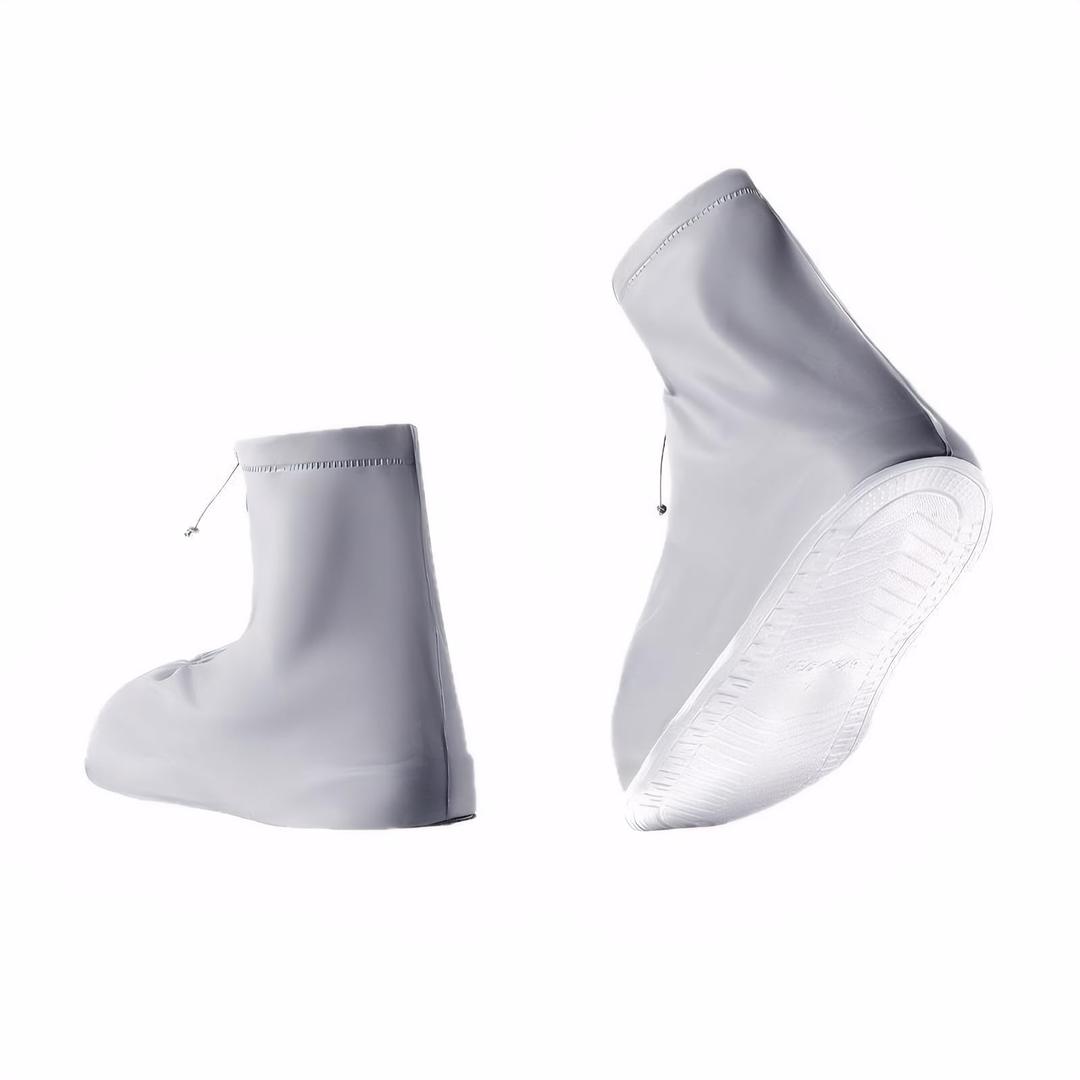 Waterproof Shoe Covers 2 pairs Rain Shoe Covers for Men Women and Children for Outdoor Activities