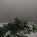 Giegxin 270 Pcs 3 Kinds Mixed Eucalyptus Leaves Stems Bulk Artificial Silver Dollar Leaves Picks Dried Eucalyptus Bundle Faux Spray for Wedding Vase Bouquet Floral Arrangement (Green)