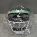 Dinictis Softball Face Mask, Lightweight, Comfortable, with Wide Field Vision, Durable and Safe Face Guards, Premium Protective Softball Fielder's Mask-White-Youth(M)