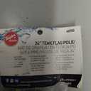 Taylor Made Products Teak Flag Pole 24"