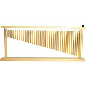 ENNBOM 40-Note Bar Chime Table Top Wind Chime Metal Bars Percussion Instrument with Mallet Treeworks Chimes for Classroom