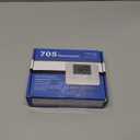 ELECTECK 5-1-1 Day Programmable Digital Thermostat for Home, up to 1 Heat/1 Cool with Large LCD Display, Compatible with Single Stage Electrical and Gas System, White